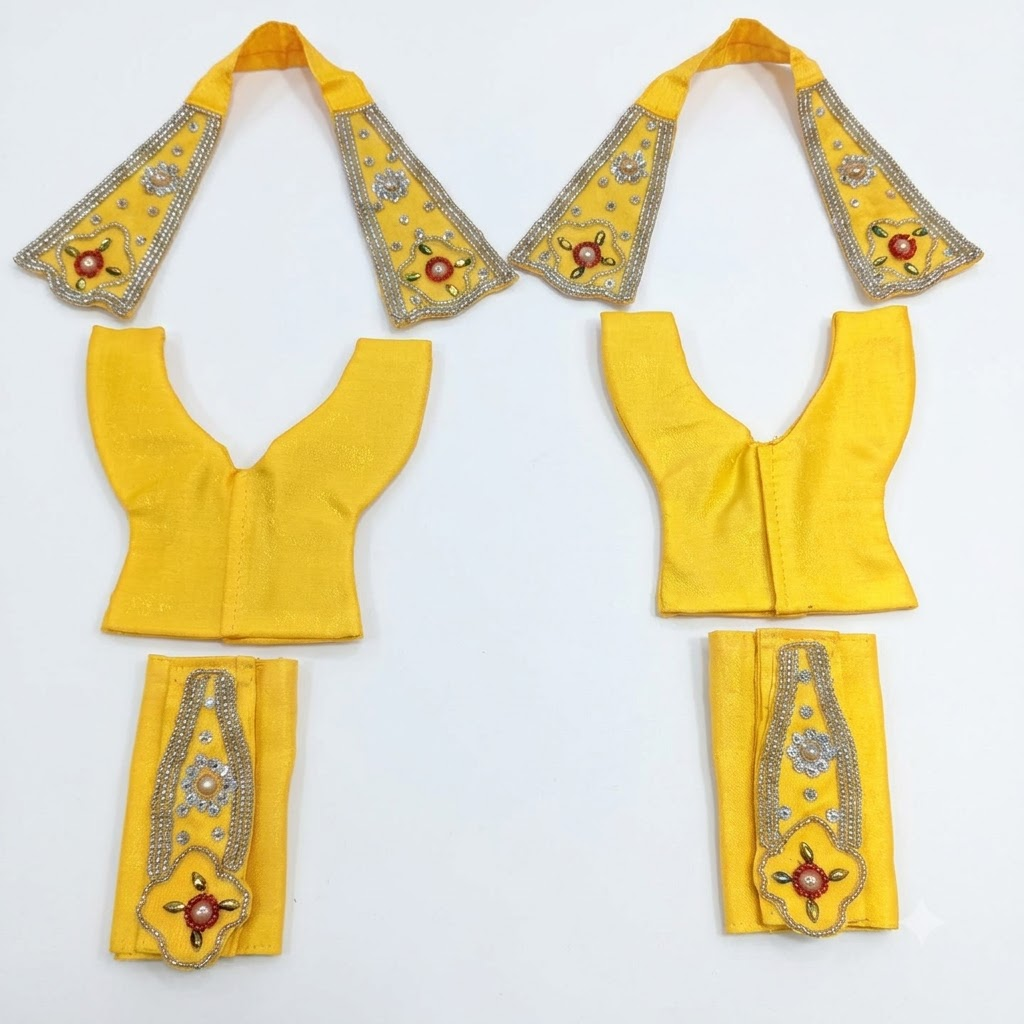 Gaur Nitai Dress ( 4 inch )