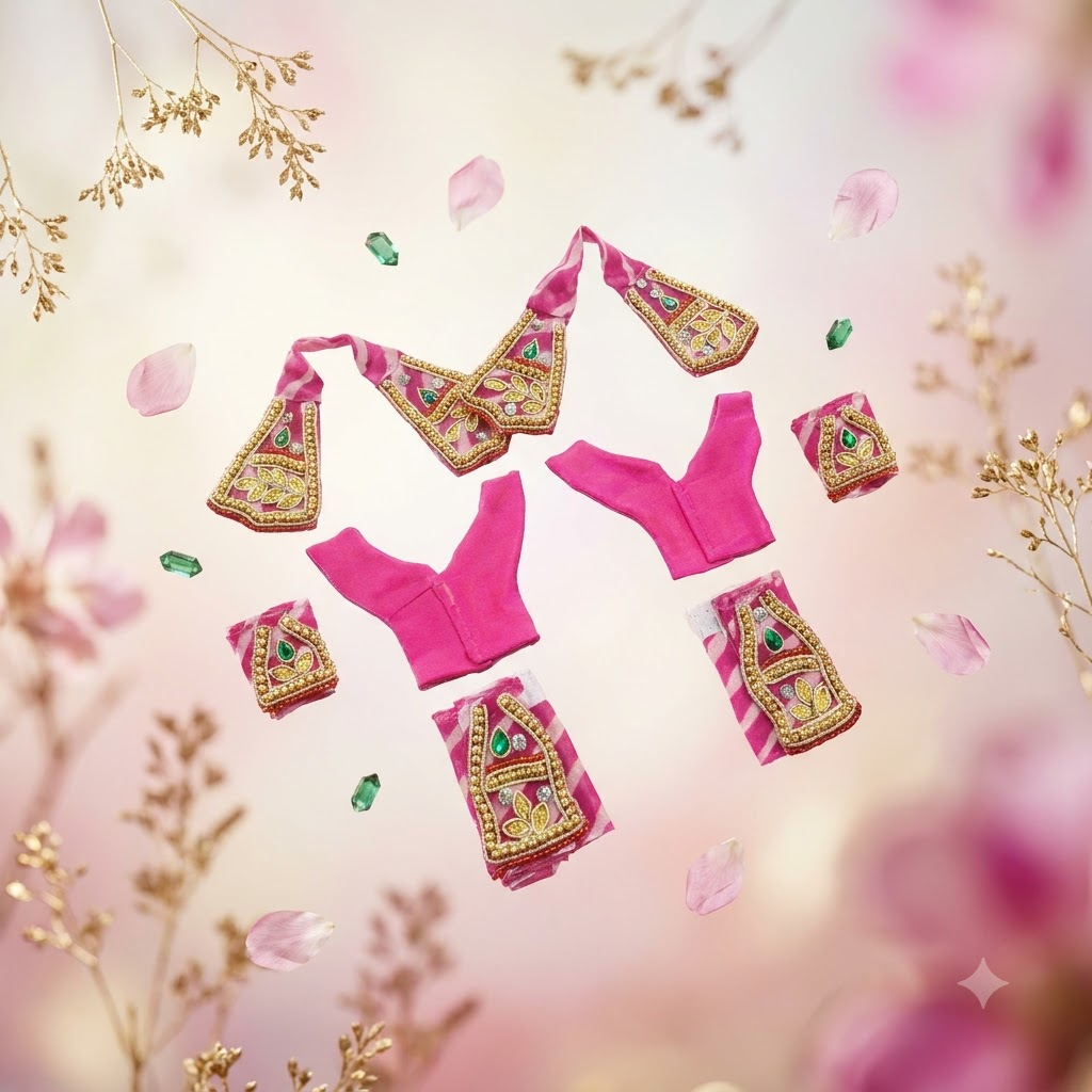 Gaur Nitai Dress( 2 inch )