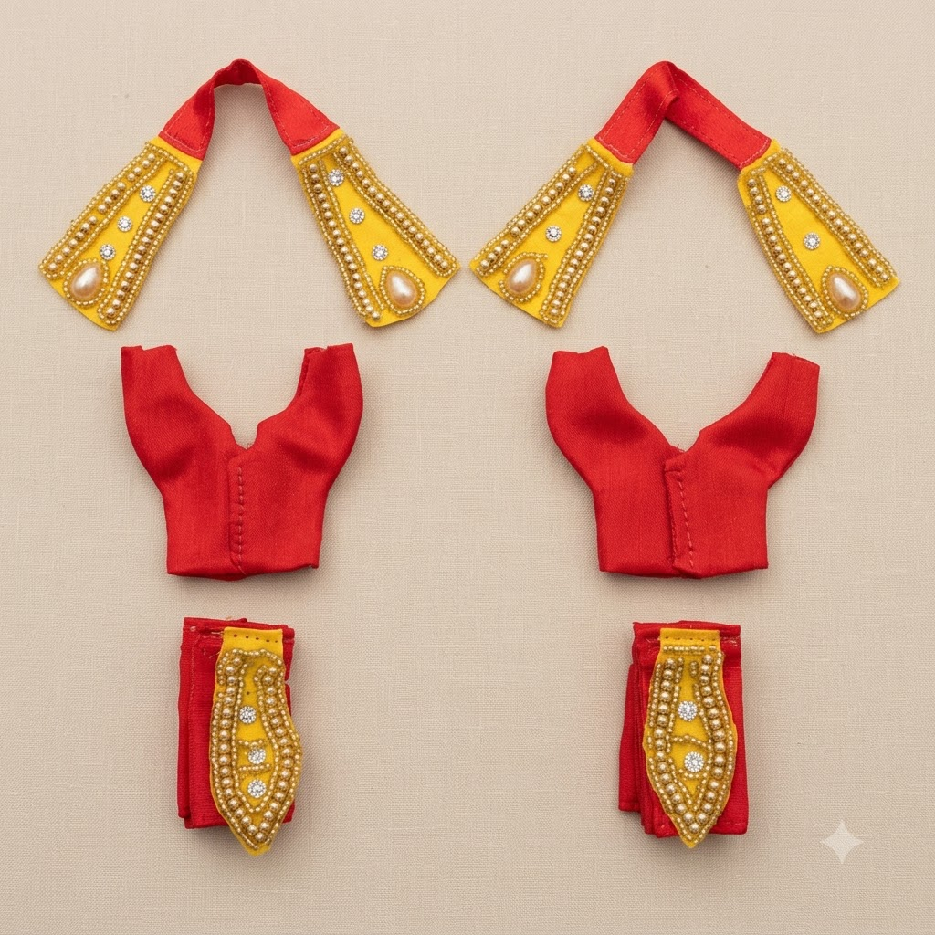 Gaur Nitai Dress( 2 inch )