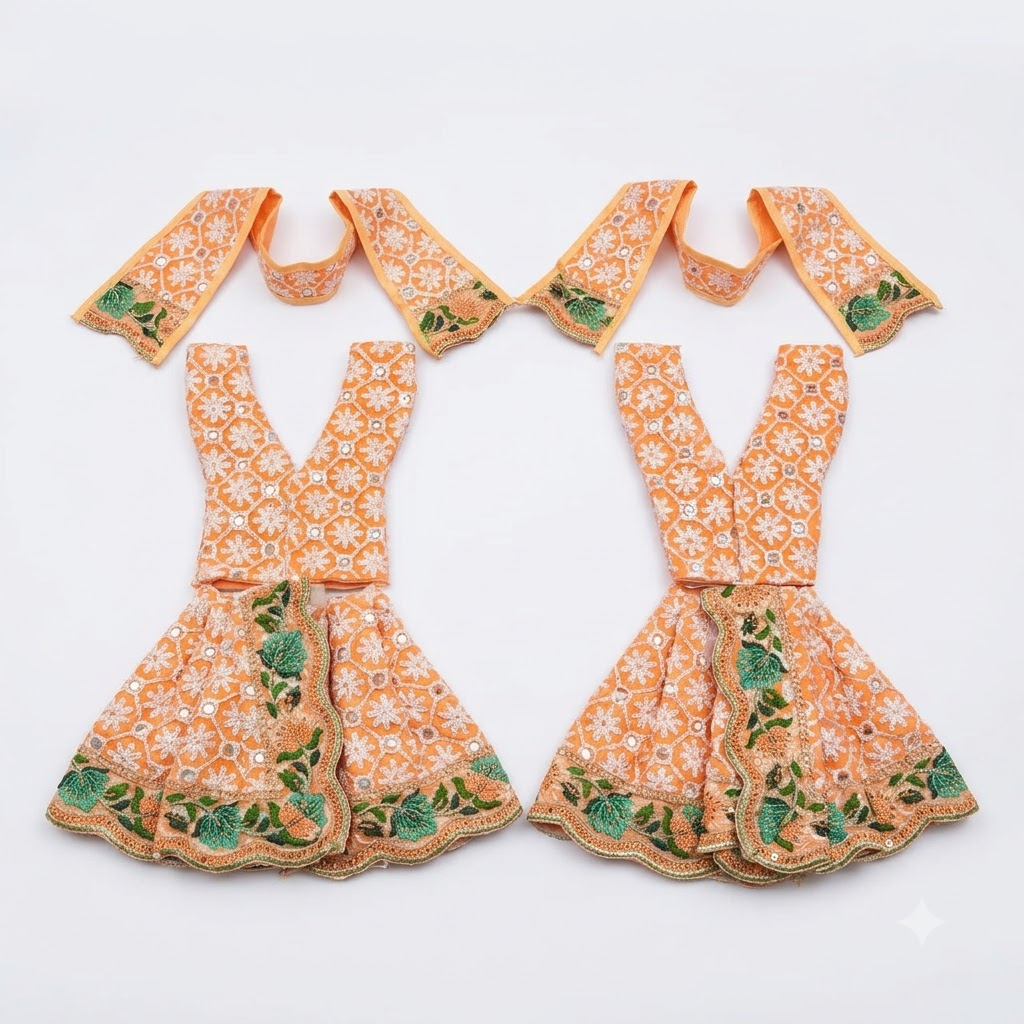 Gaur Nitai Dress ( 6 inch )