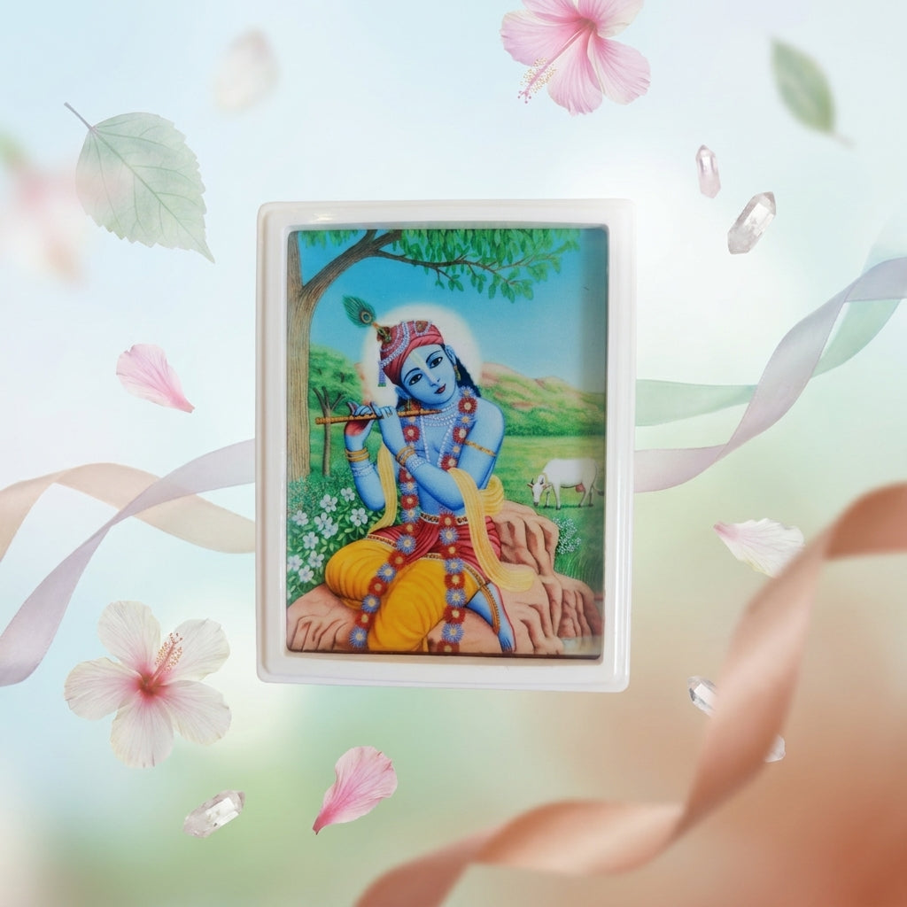 LED Colour Lamp 80 Krishna  – Decorative Spiritual Light
