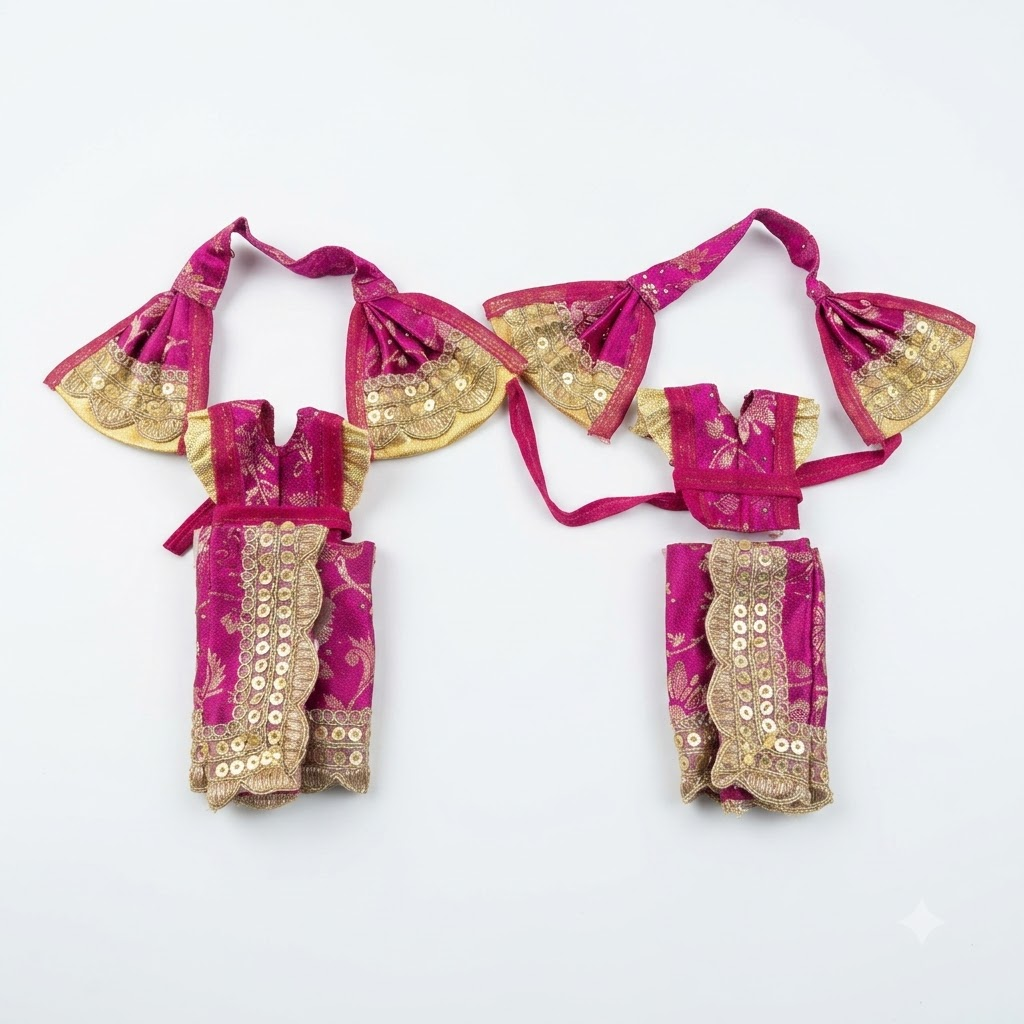 Gaur Nitai Dress( 3 inch )
