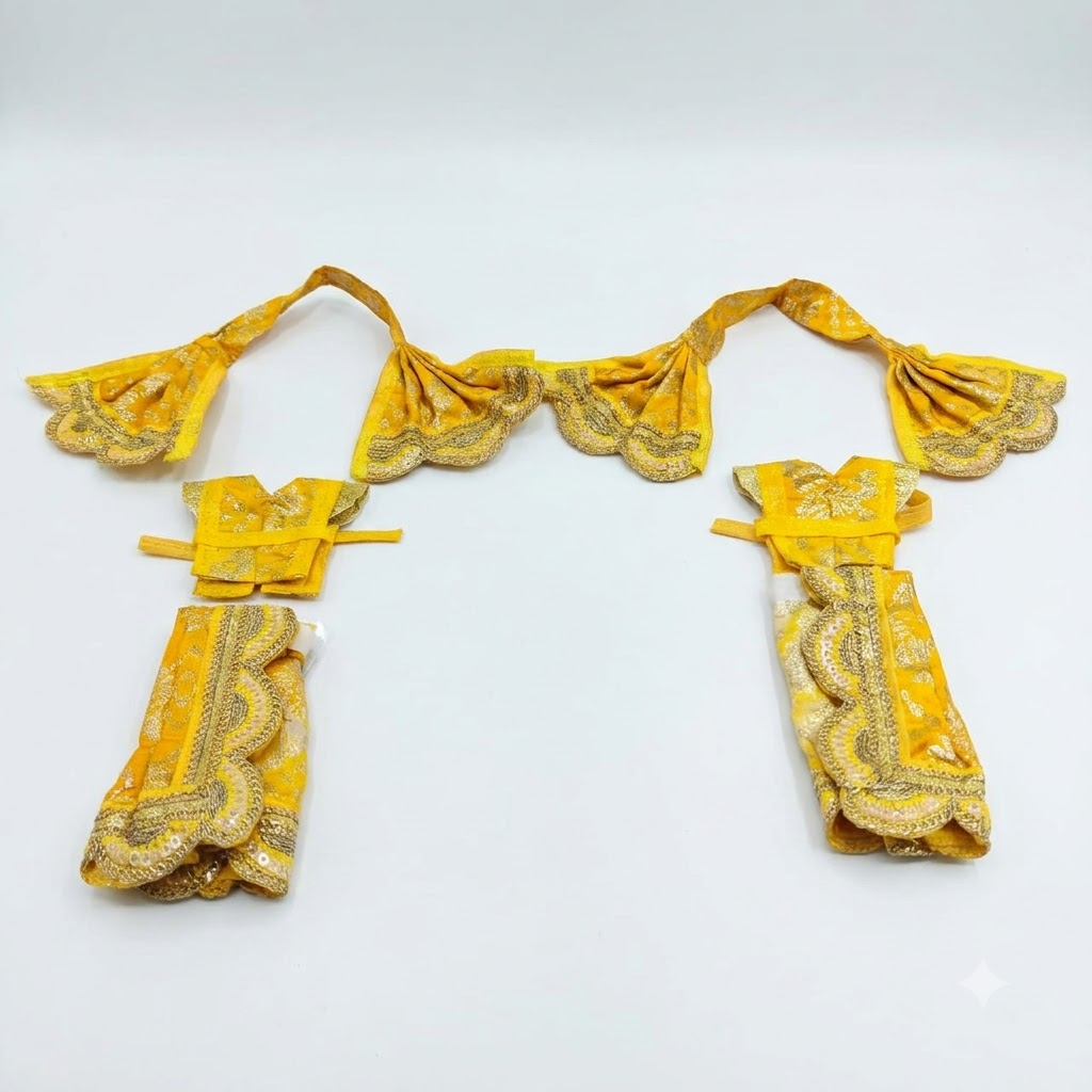 Gaur Nitai Dress( 4 inch )
