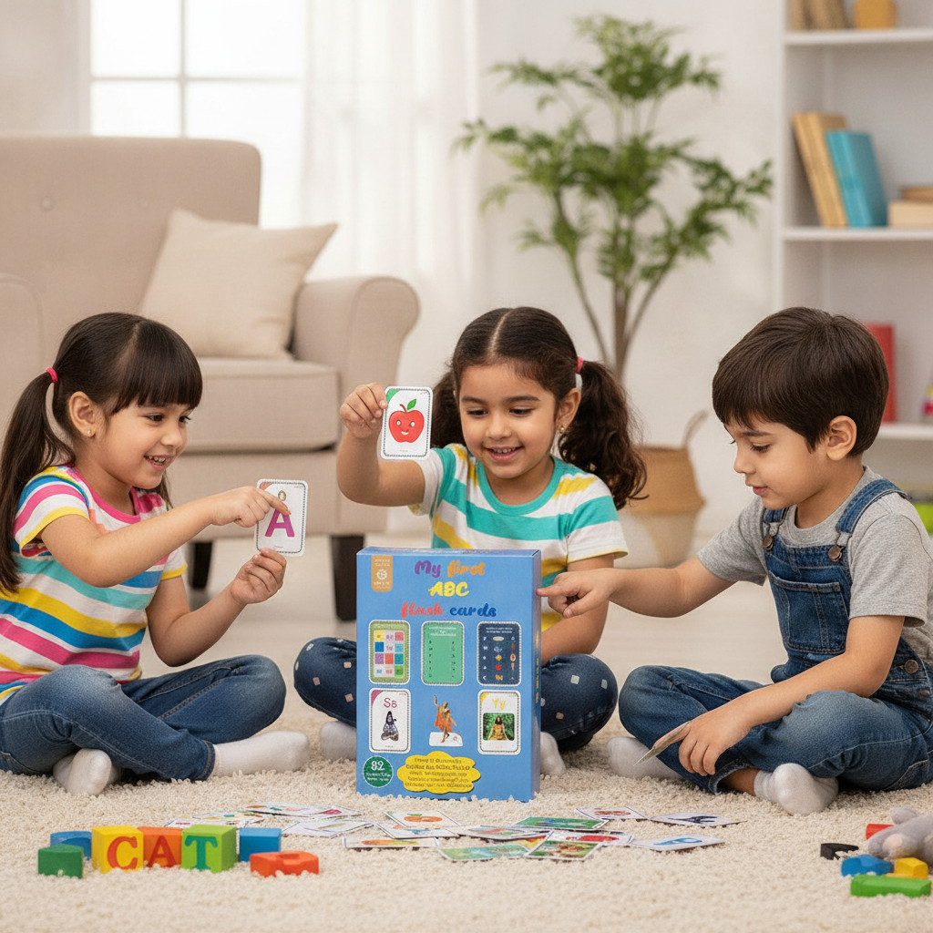 ABC Flash Card Educational Learning Set