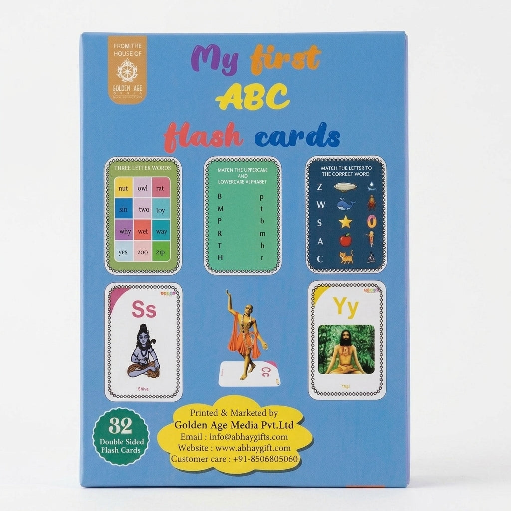 ABC Flash Card Educational Learning Set
