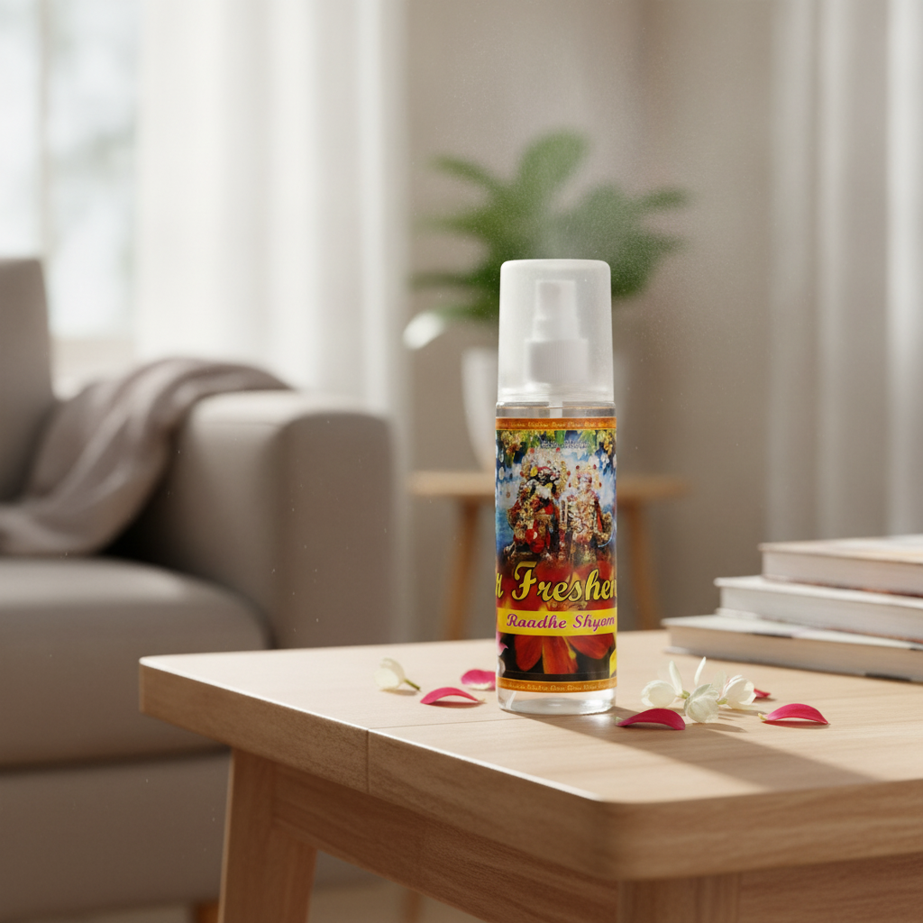 Radhe Shyam Air Freshener( 150 ml ) – Divine Room Spray