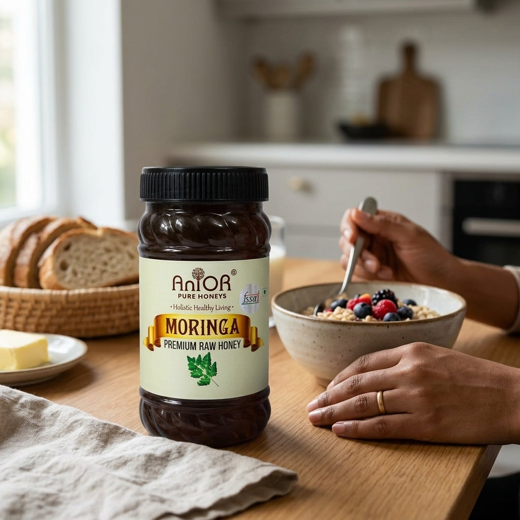Anior Raw Moringa Honey