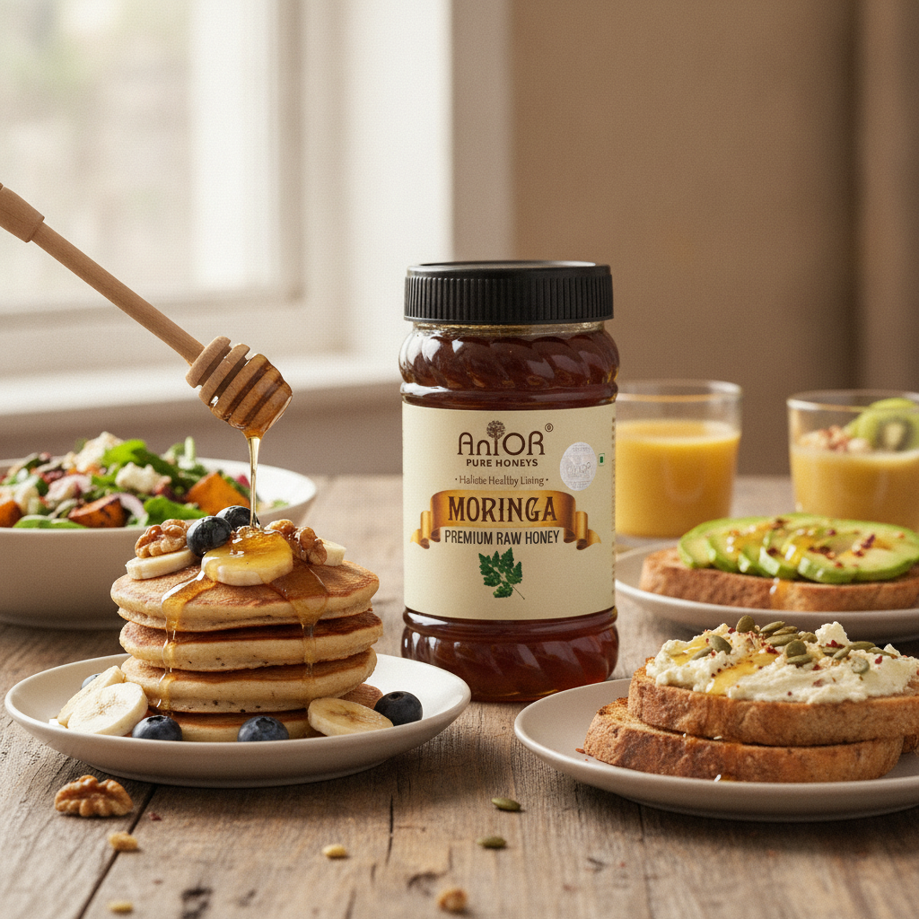 Anior Raw Moringa Honey