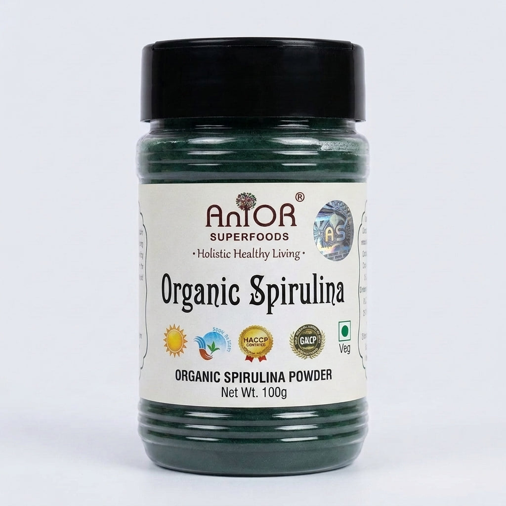 Spirulina Powder: Green Superfood Supplement