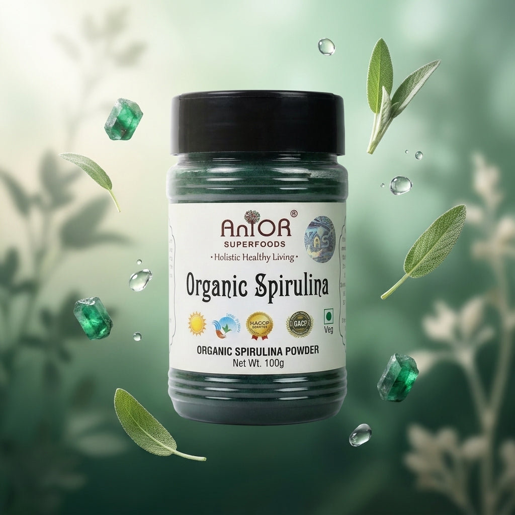 Spirulina Powder: Green Superfood Supplement