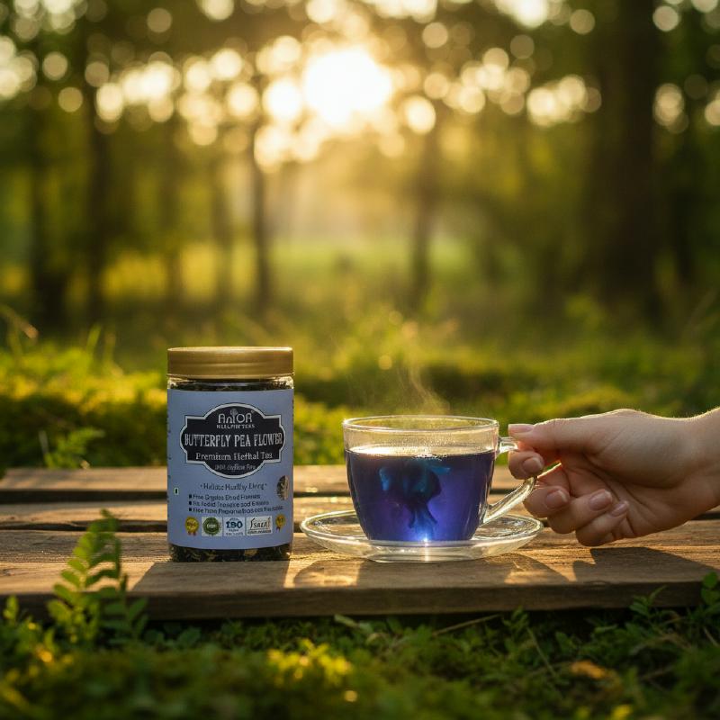 Anior Blue Butterfly Pea Flower Herbal Tea