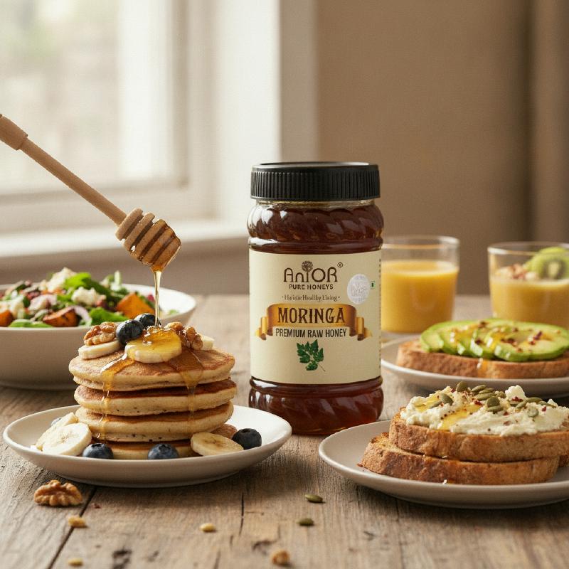 Anior Raw Moringa Honey
