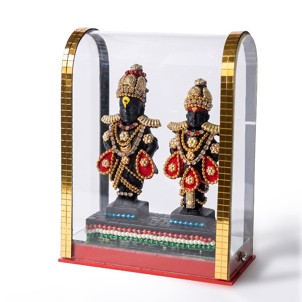 Vitthal Rukmini ( 3 inch )