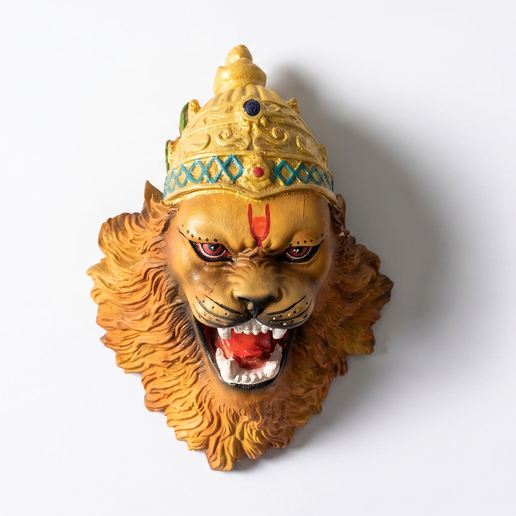 Narsimha Bhagvan Face Wall Hanging
