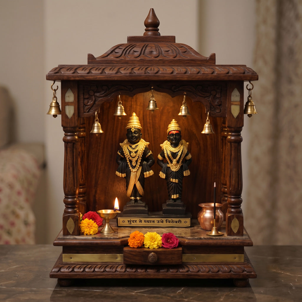 Vitthal Rukmini (5 inch )