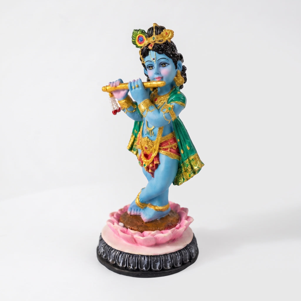 Krishna Standing On Lotus