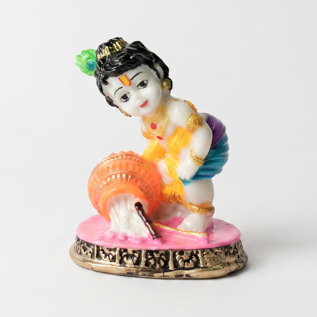 Bal Krishna Standing Handi ( 4 inch )