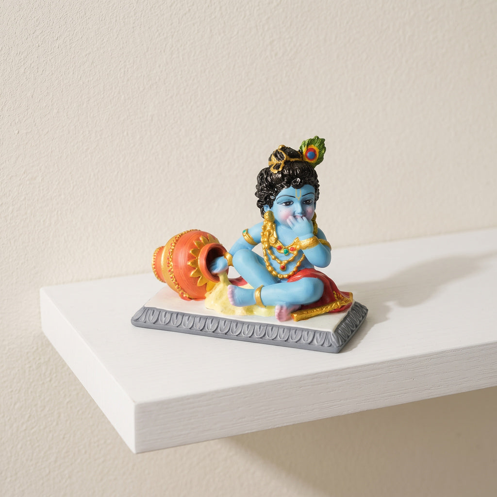 Laddu Gopal On Rectangular Stage