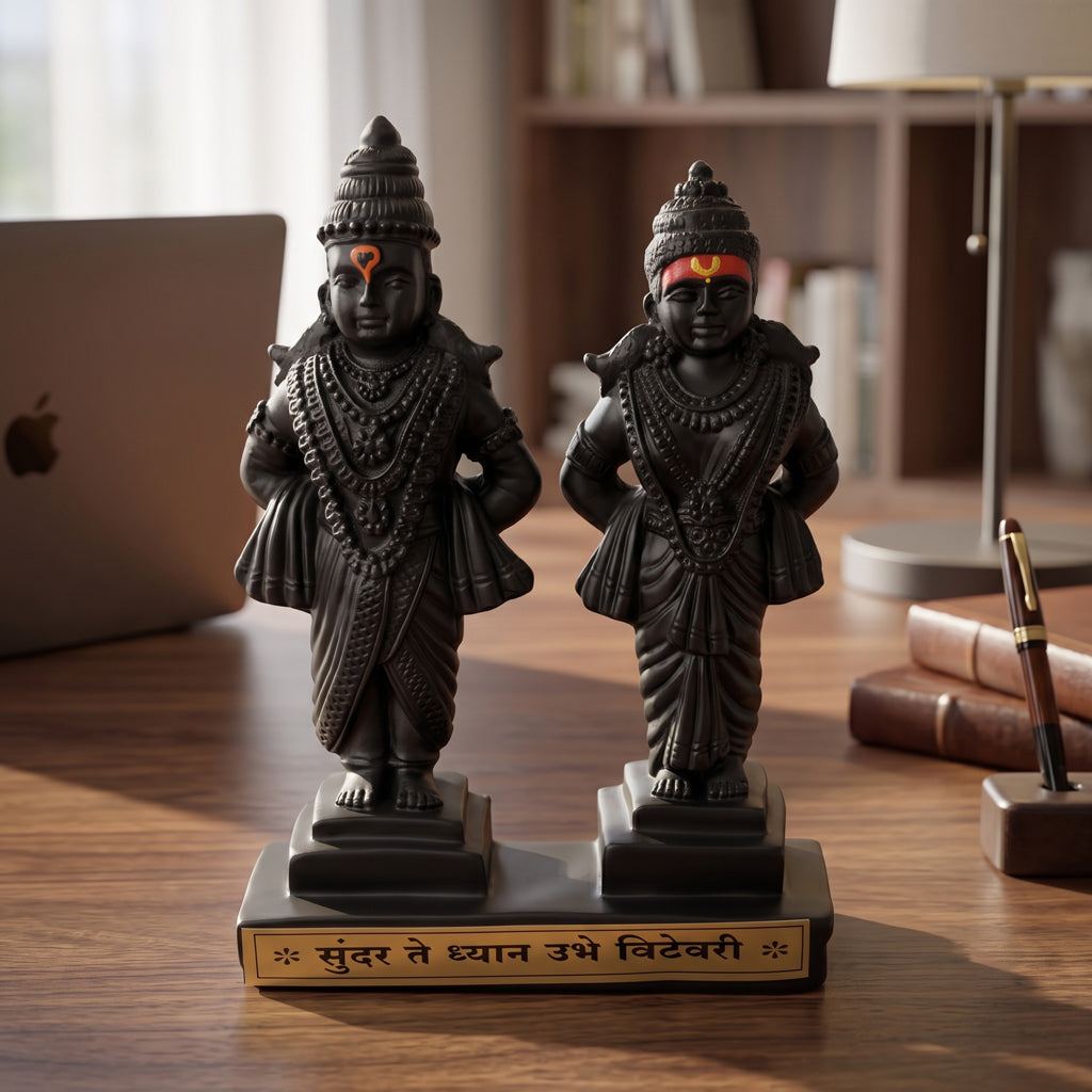 Vitthal Rukmini ( 5 inch )