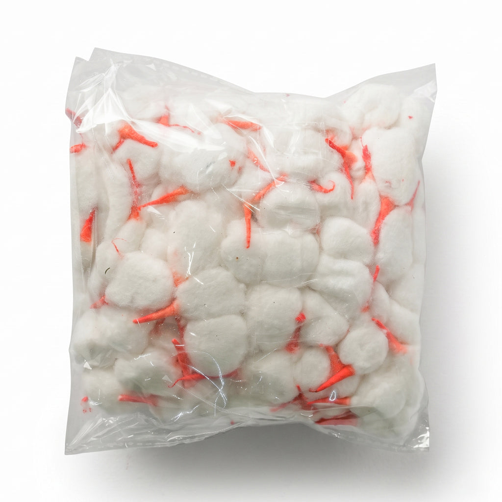 Wick Round Cotton Red ( 50 Gram )