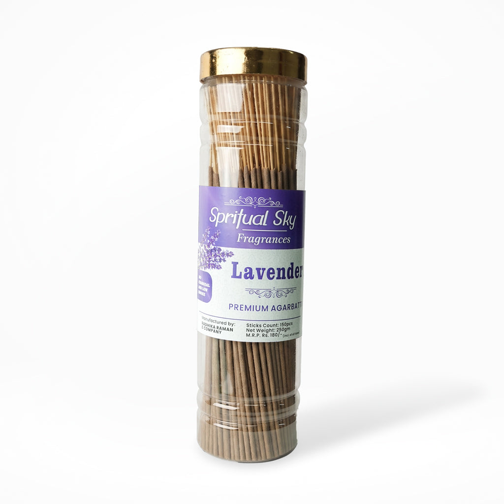 Agarbatti Bottle Lavander ( 250 Gram )