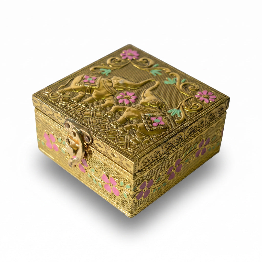 Jewellery Box Wooden( 4 inch )