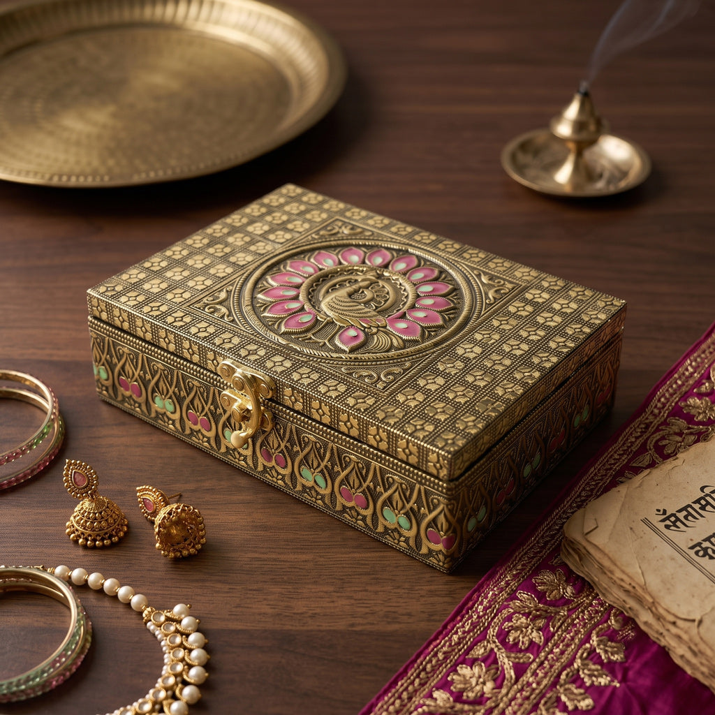 Jewellery Box Wooden 4 X 6 inch