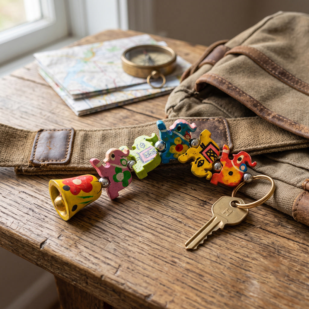 Keychain Wood