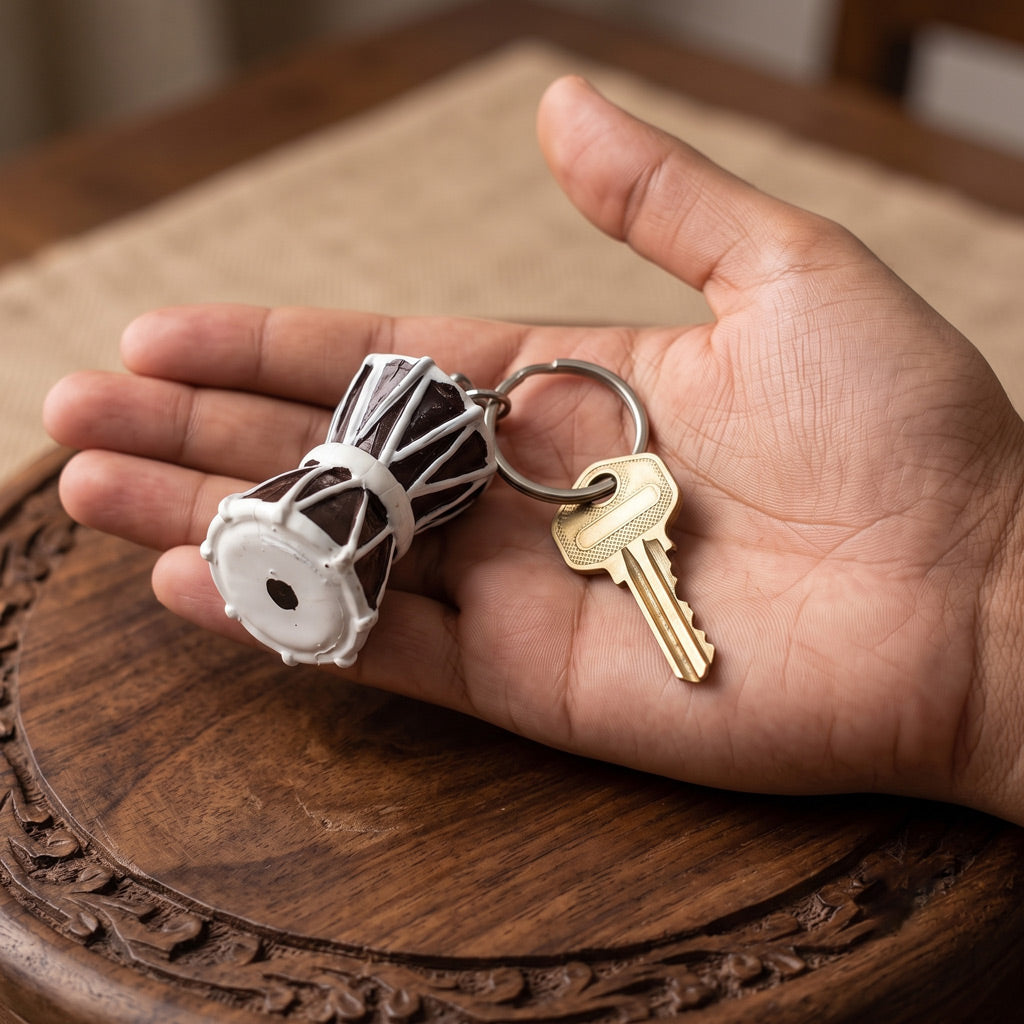 Keychain Damru