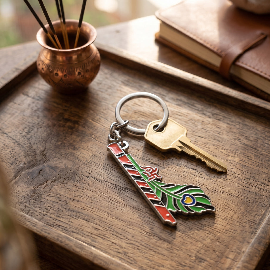 Keychain Krishna Matki