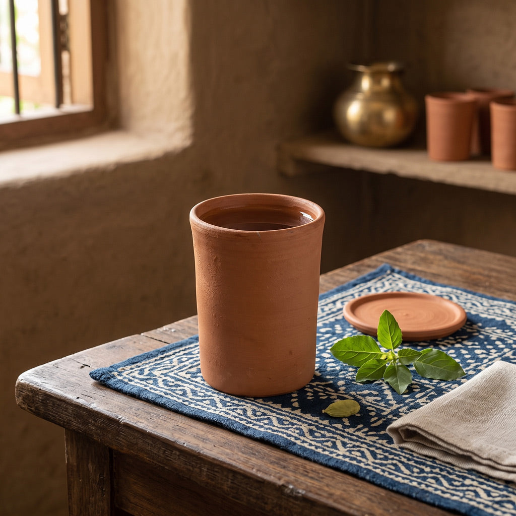 Earthen Glass Water