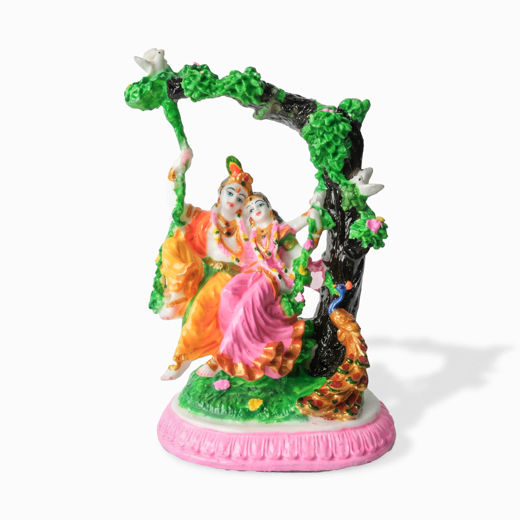 Krishna Radha Jhula ( 8 inch )