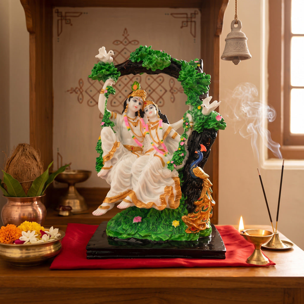 Radha Krishna Jhula ( 12 inch )
