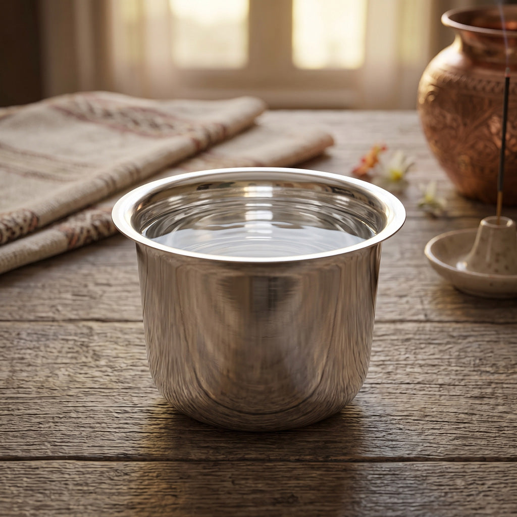 Phoolpatra ( Silver Plated Small )