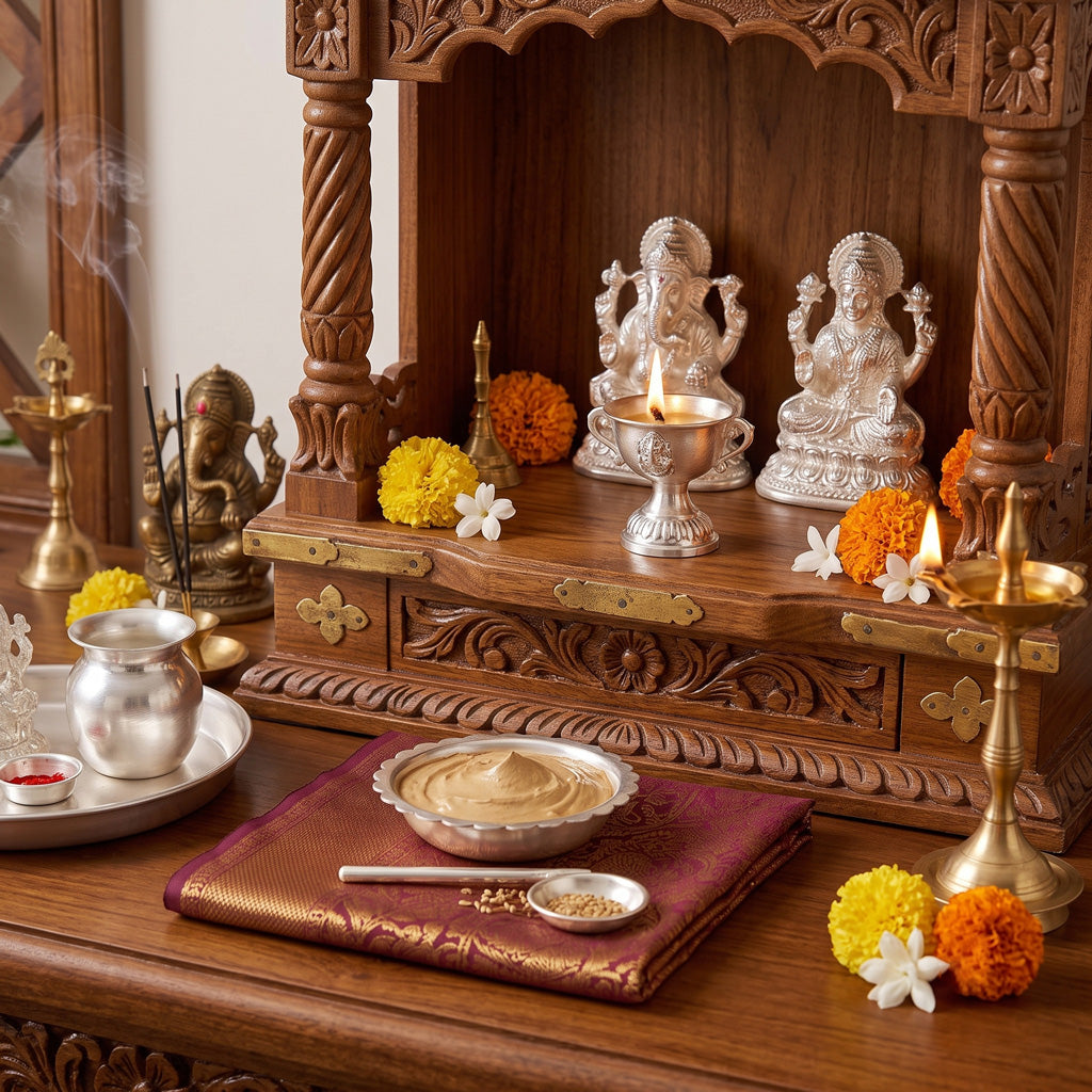 Chandan Wati Silver Plated