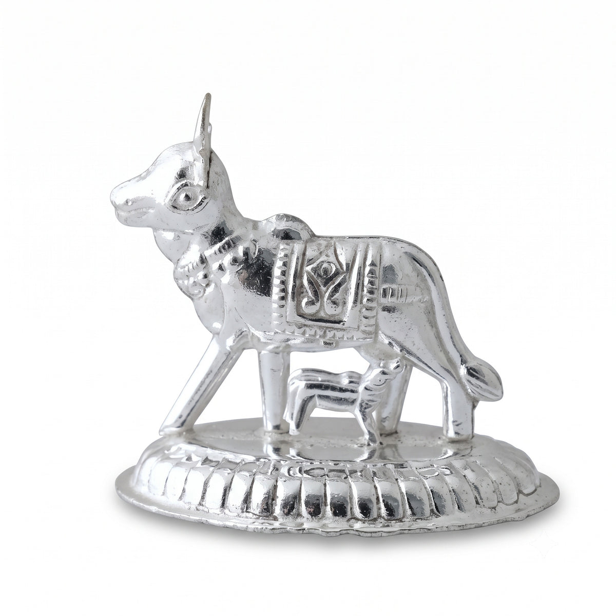 Cow Silver Plated Big