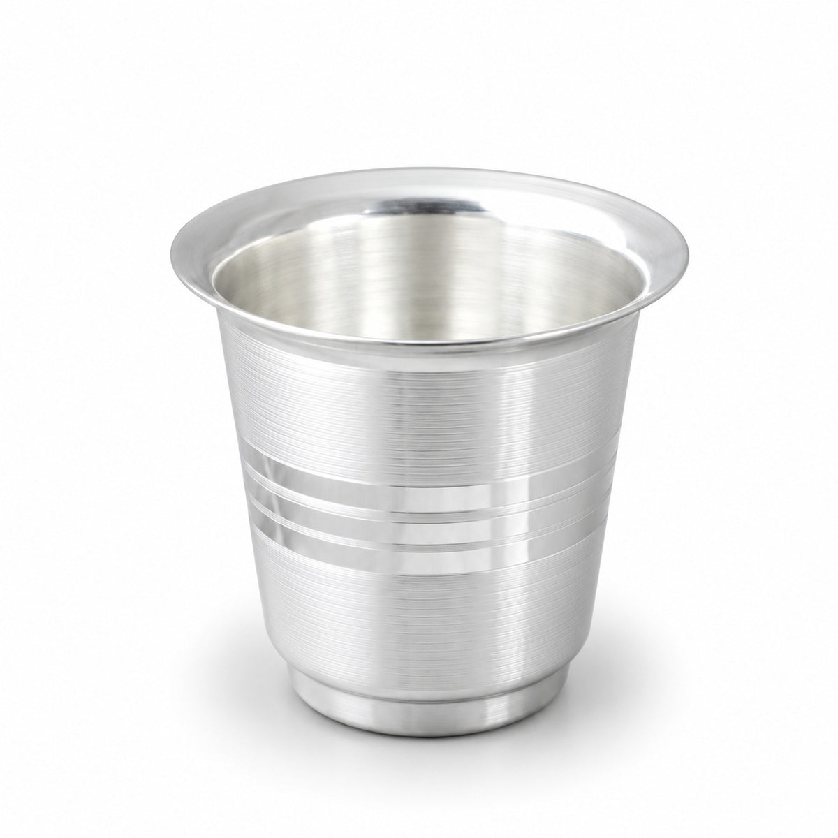 Glass Mayuri Small ( Silver Plated )