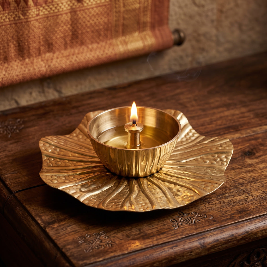 Diya Global Mangal ( Brass )