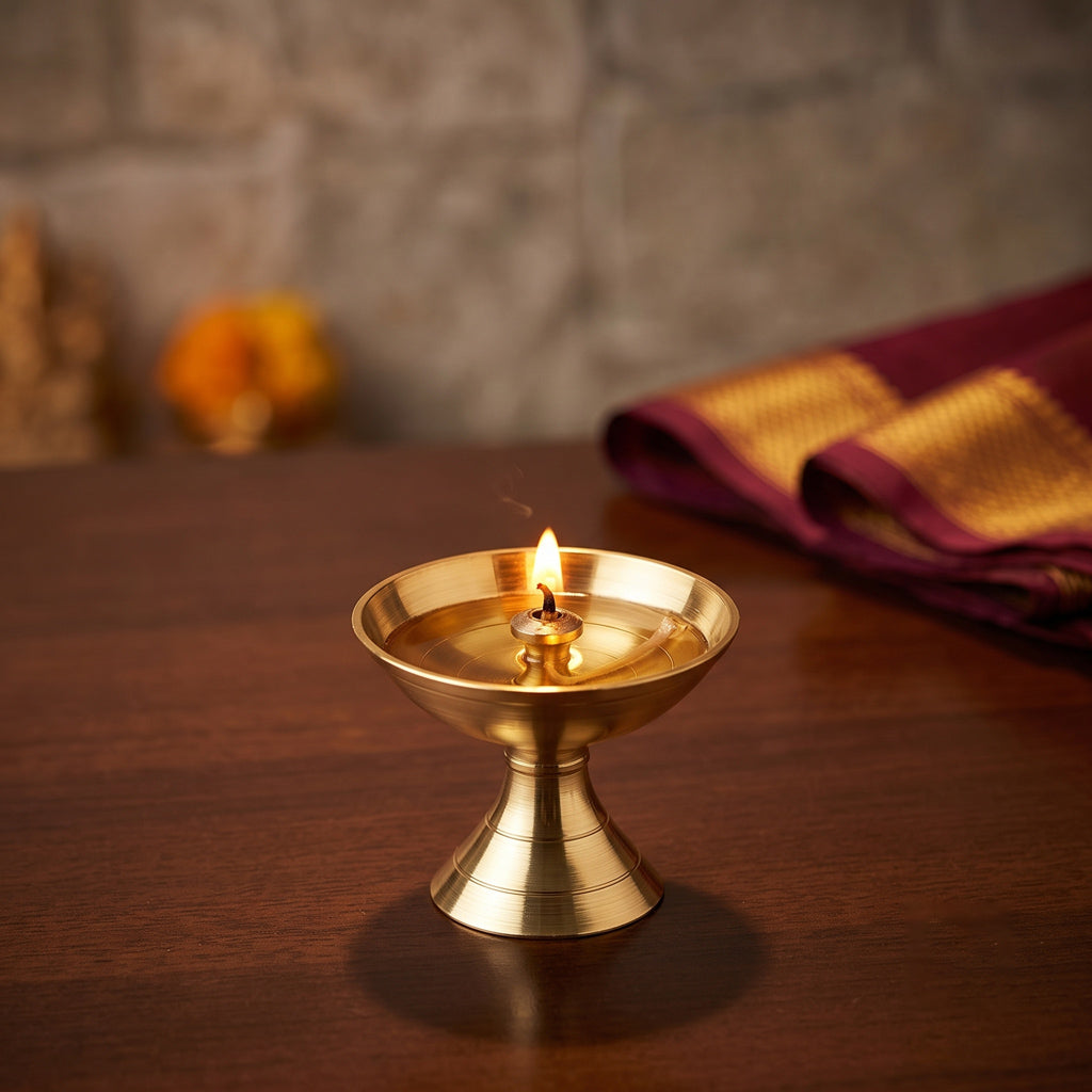 Diya  Pyali Brass No 000