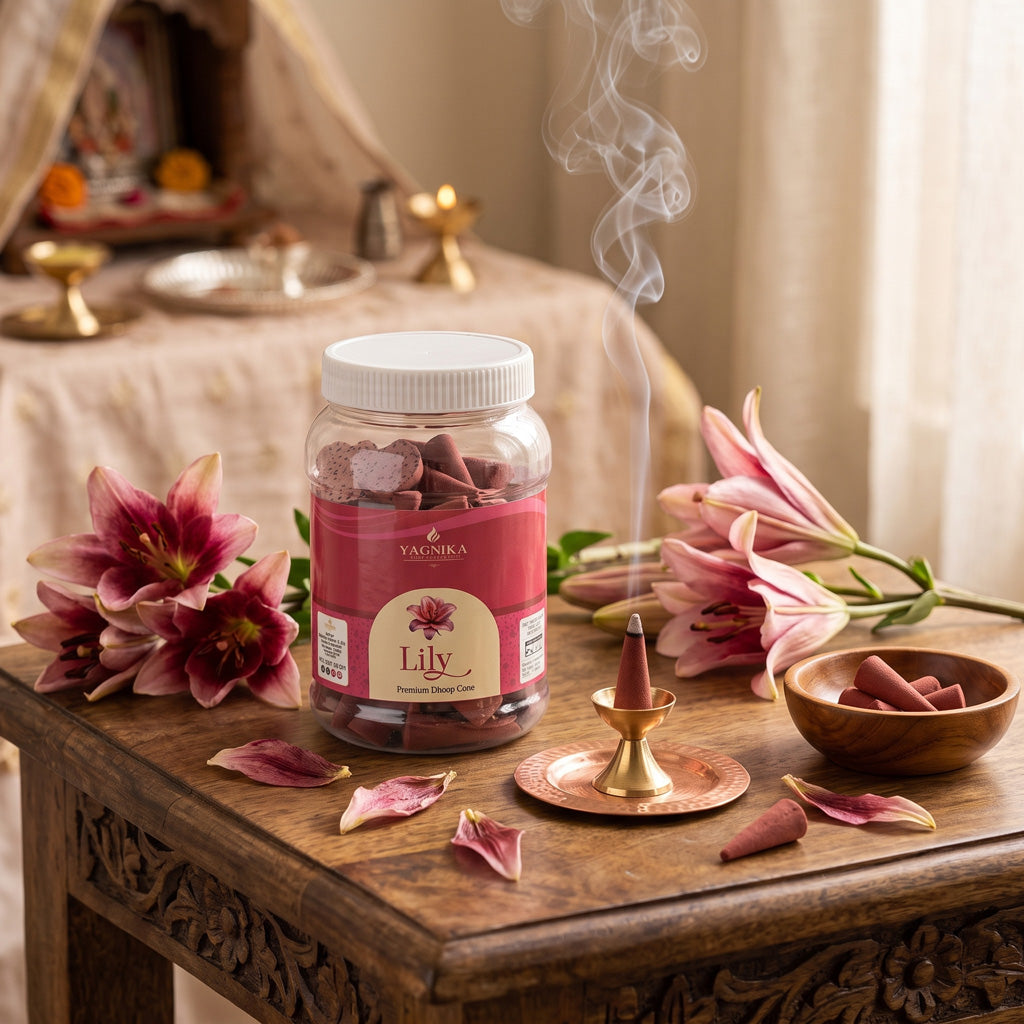 Dhoop Cone Lily ( 300 Gram )