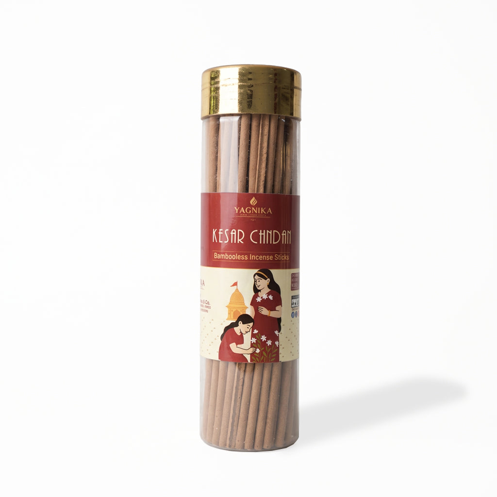 Dhoop Stick Bambooless Kesar Chandan ( 150 Gram )