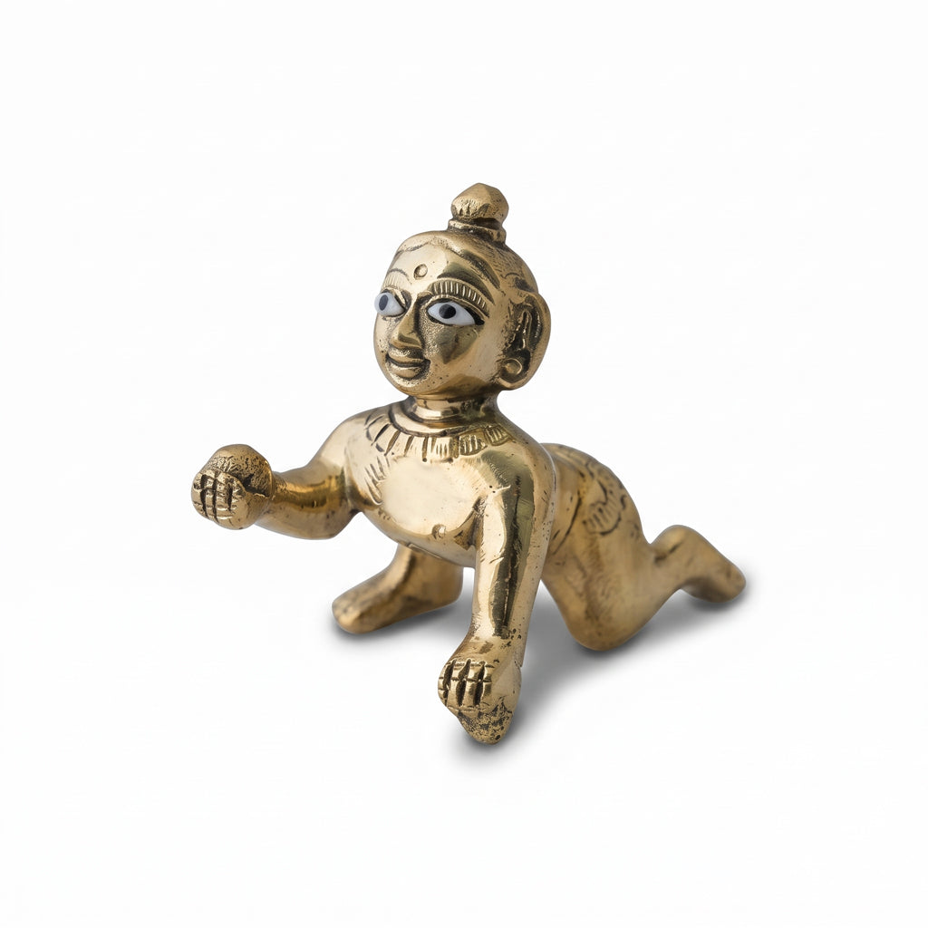 Laddu Gopal Deity - ( 2 inch )