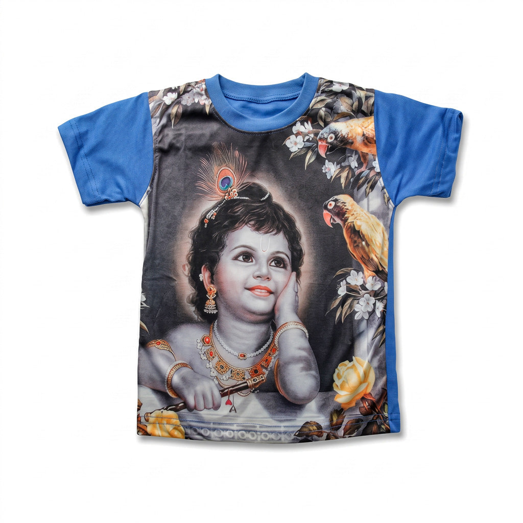 Digital Print T - Shirt Mix Hosiery ( 3 year )