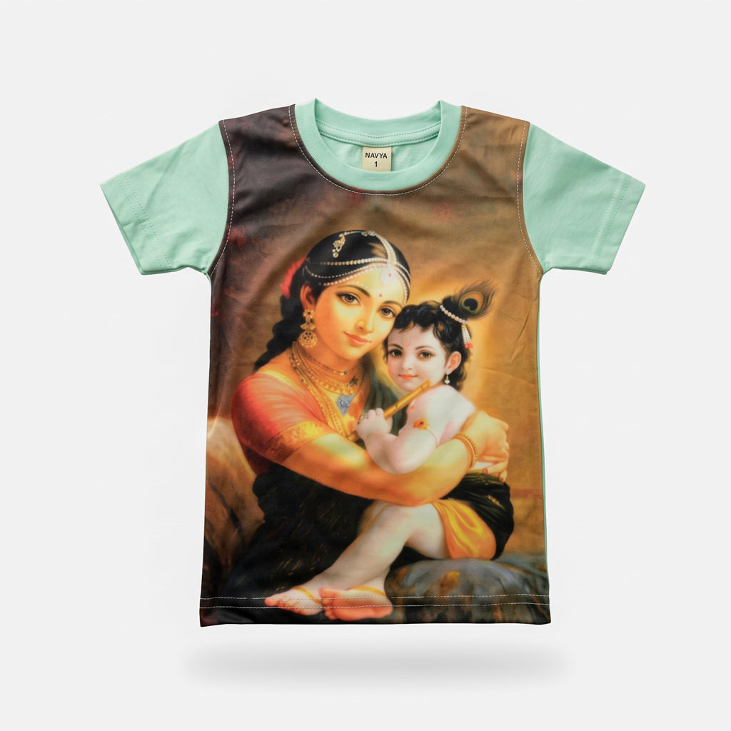 Digital Print T - Shirt Mix Hosiery ( 1 year )