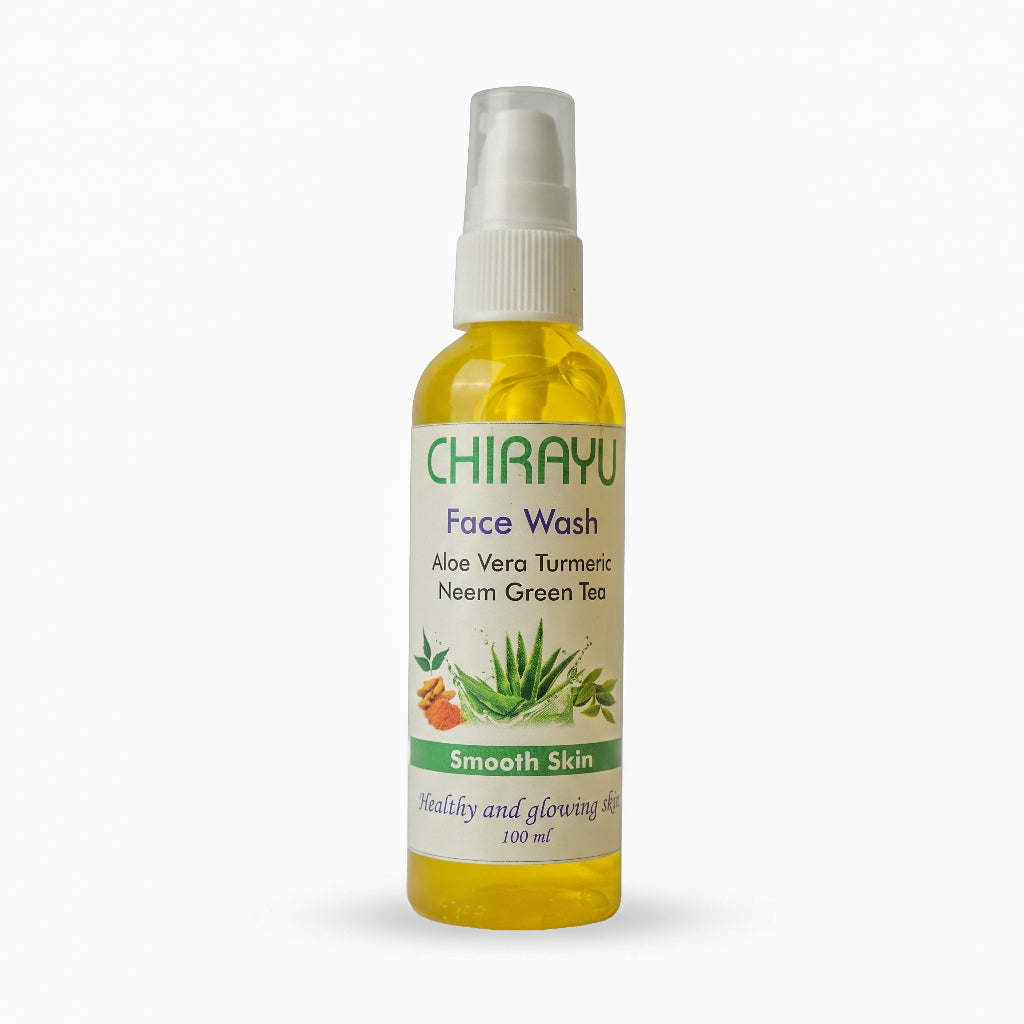 Face Wash - Aloe Vera Turmeric Neem Green Tea - ( 100 ML )