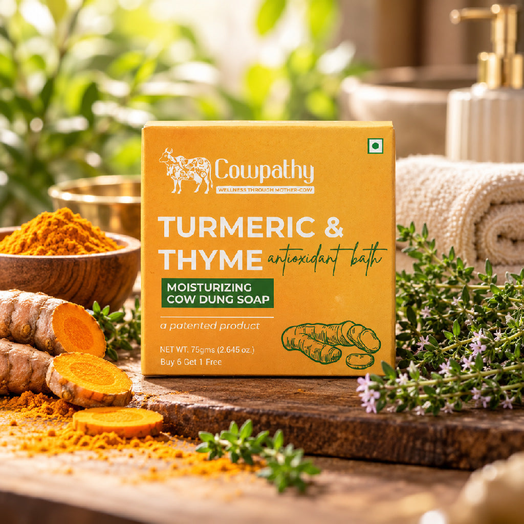 Soap Turmeric & Thyme ( 75 Gram )