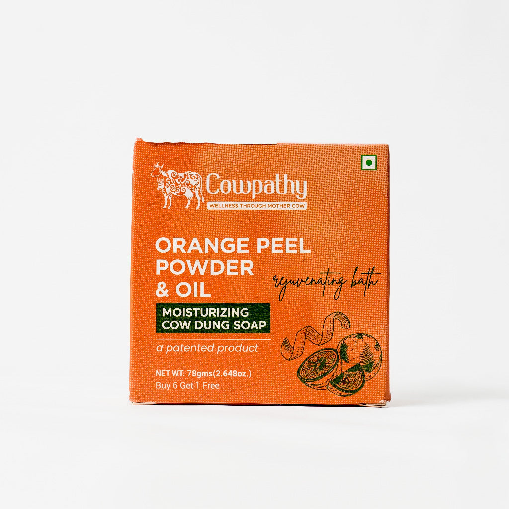 Soap Orange Peel & Orange Oil ( 75 Gram )