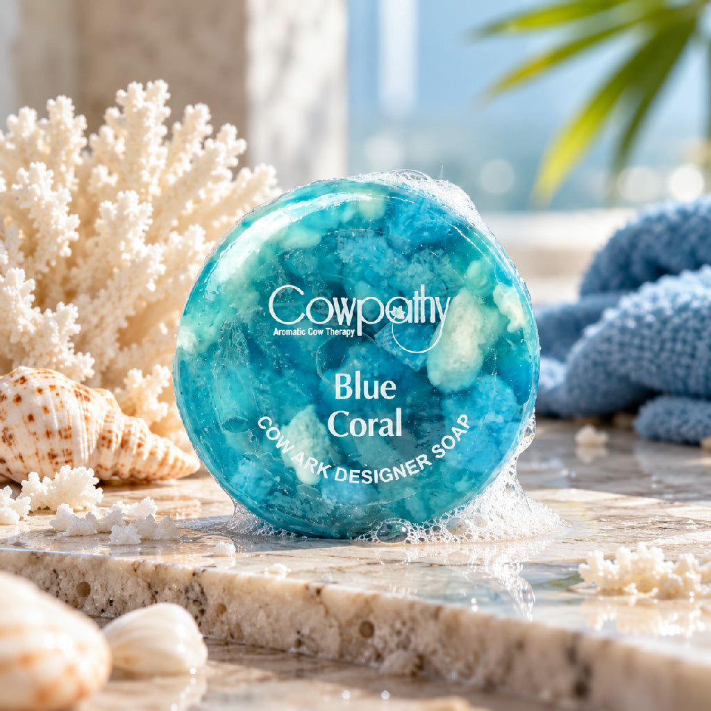 Soap Transparent Blue Coral( 100 Gram )