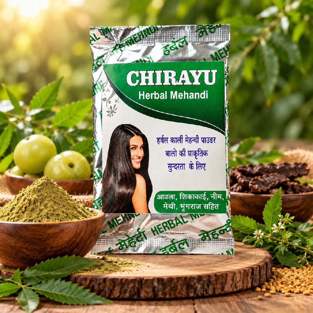 Chirayu Herbal Black Mehandi ( 25 Gram )