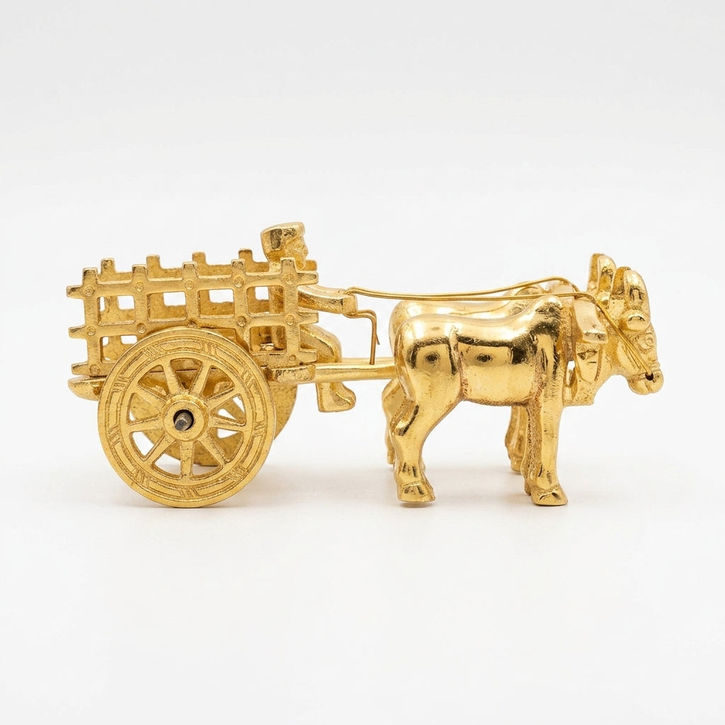 Bail Gadi – Authentic Indian Vintage Village Culture Sculpture